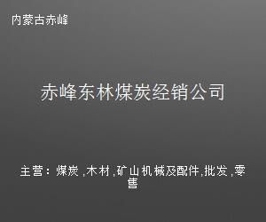 赤峰东林煤炭经销公司